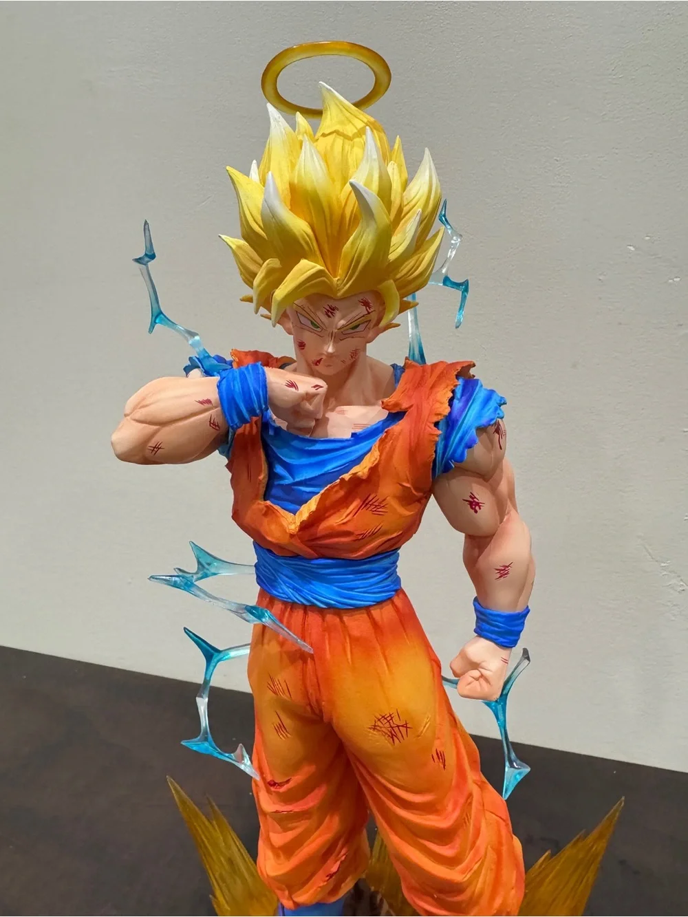 Dragon ball Goku light up figure statue
